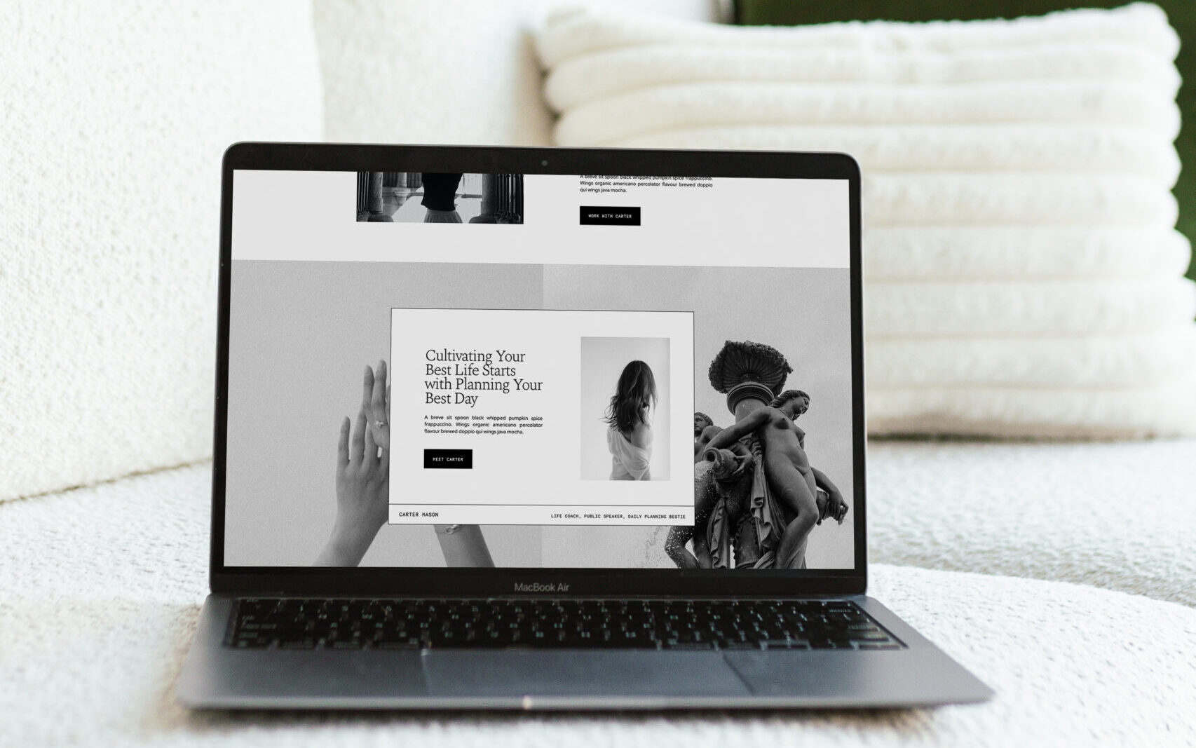 How to create a photography website that converts ideal clients.
